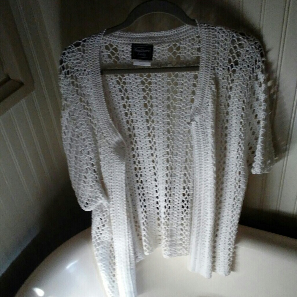 Cute Knit cream cardigan sweater